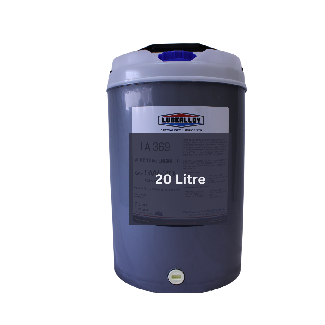 LubeAlloy Running-in Oil LA37-30 SAE 30