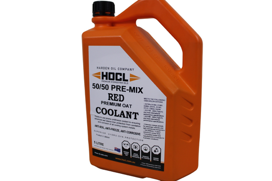 HOCL DuraCool Automotive Red Coolant OAT Pre-Mix 33%
