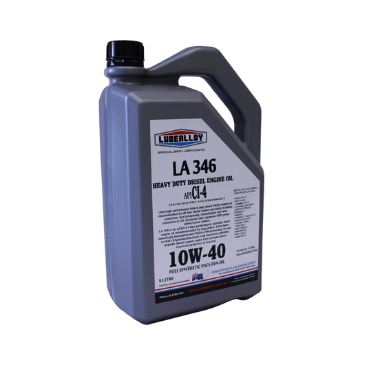 LA 346 CI-4 PLUS/SL 10W-4O Diesel Engine Oil