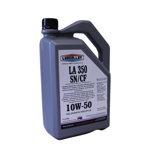 LubeAlloy LA350 10W-50 SN/CF Engine Oil