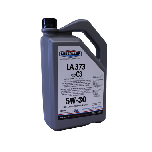 LubeAlloy LA33 Engine Oil 5W-30 ACEA C3 API SP ILSAC GF 68